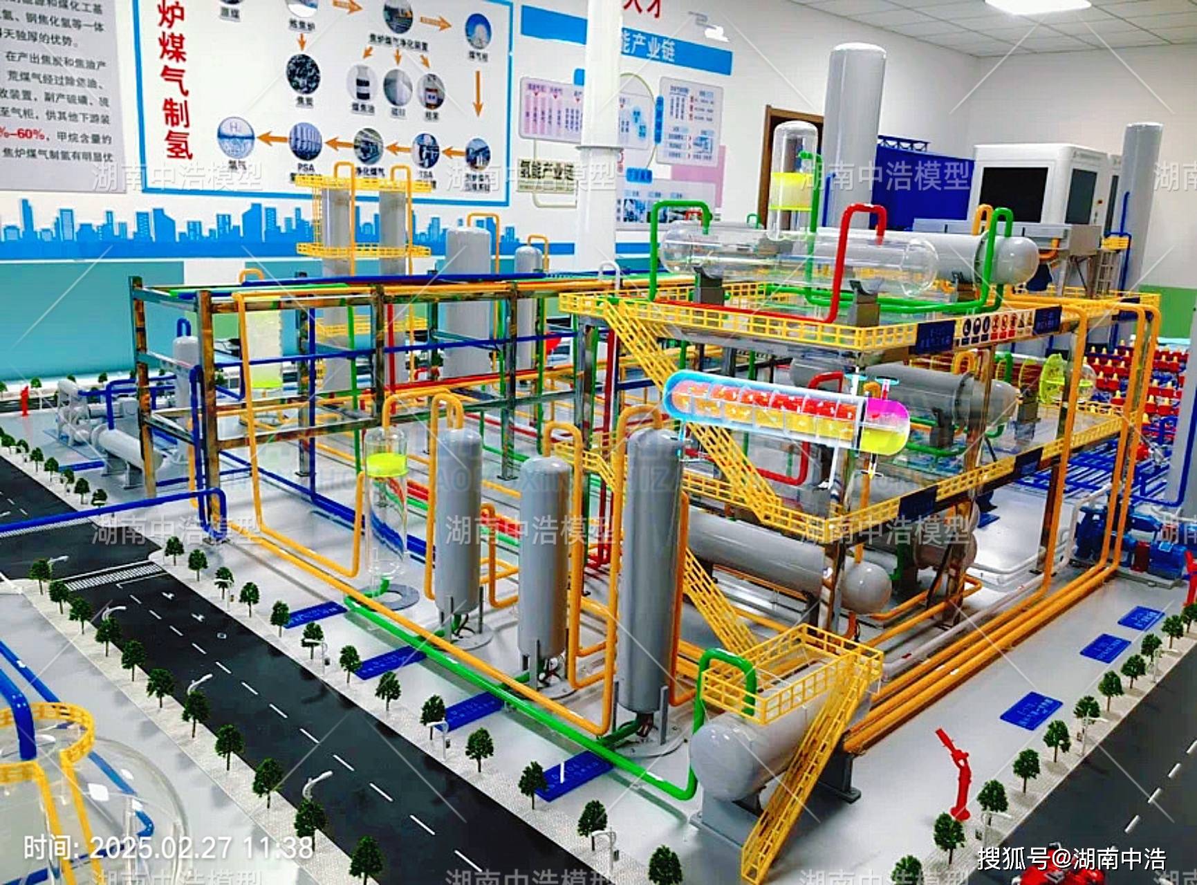 煤制合成氨装置沙盘模型 30万吨合成氨装置沙盘模型